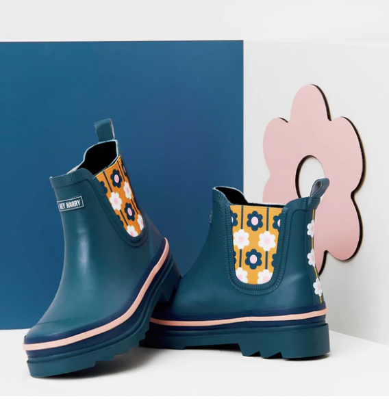 Funky hot sale ankle wellies