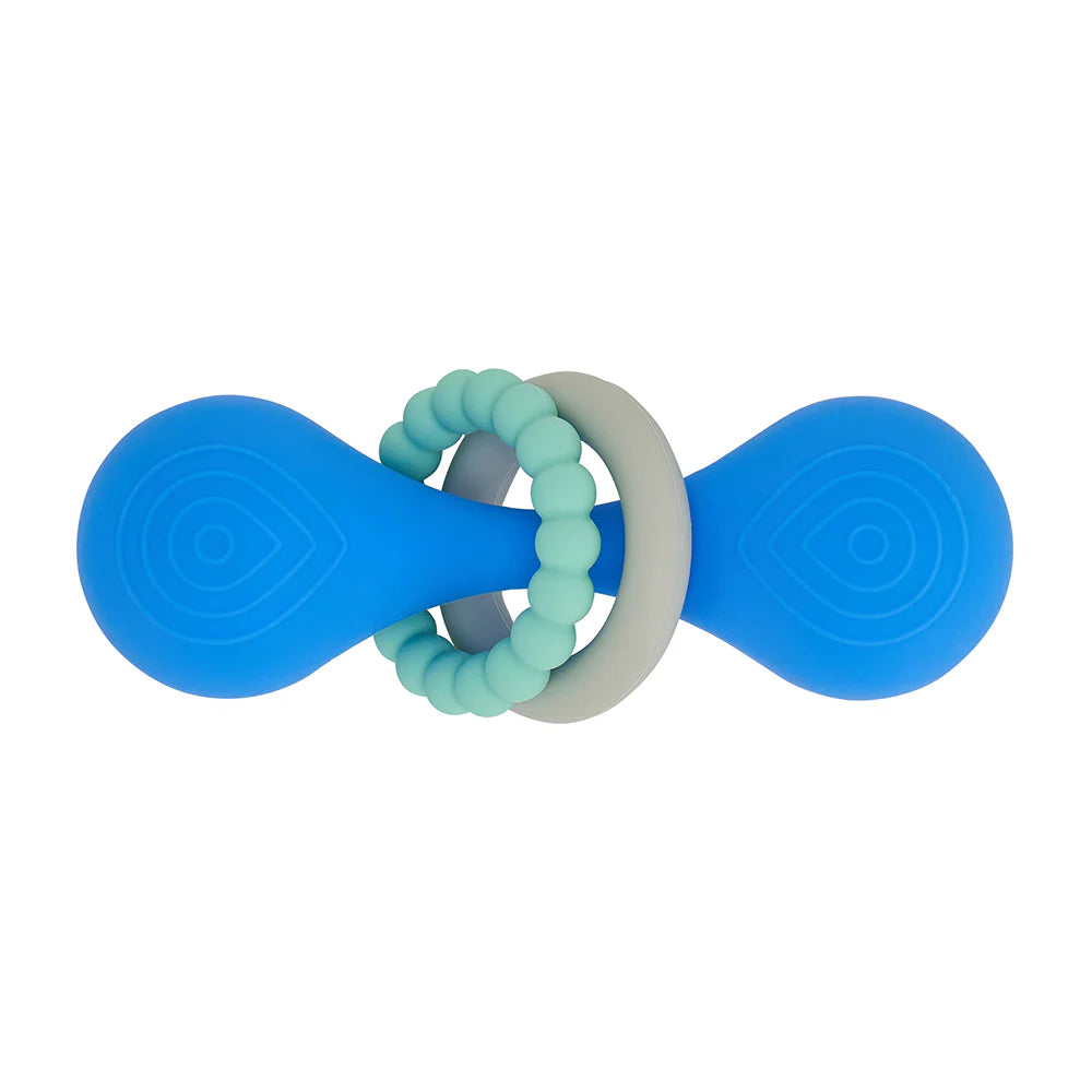 Silicone Dumbbell Rattle