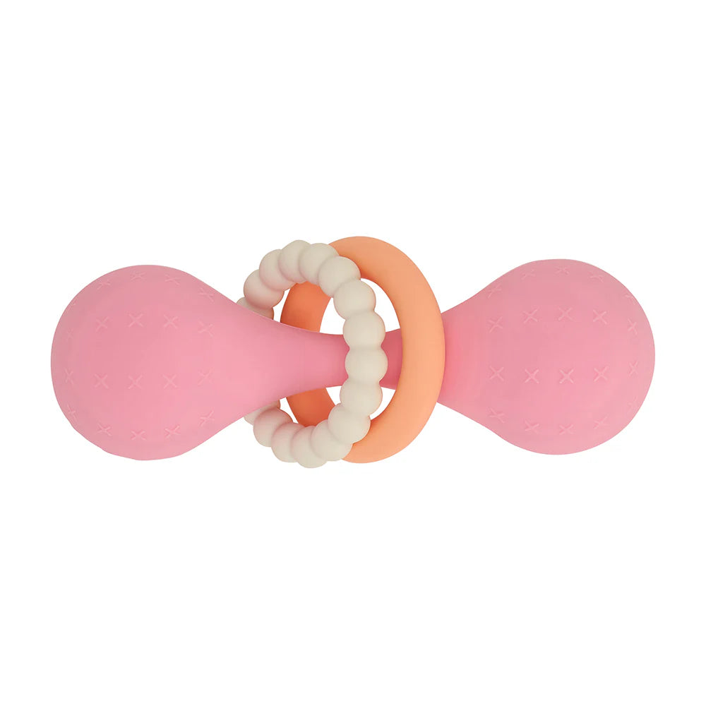 Silicone Dumbbell Rattle