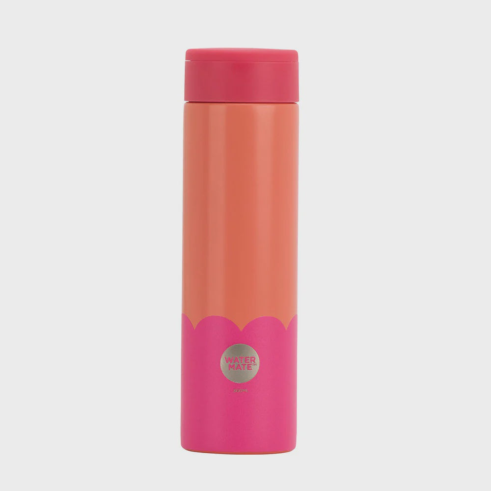 Wave Mini Bottle - Orange &amp; Hot Pink