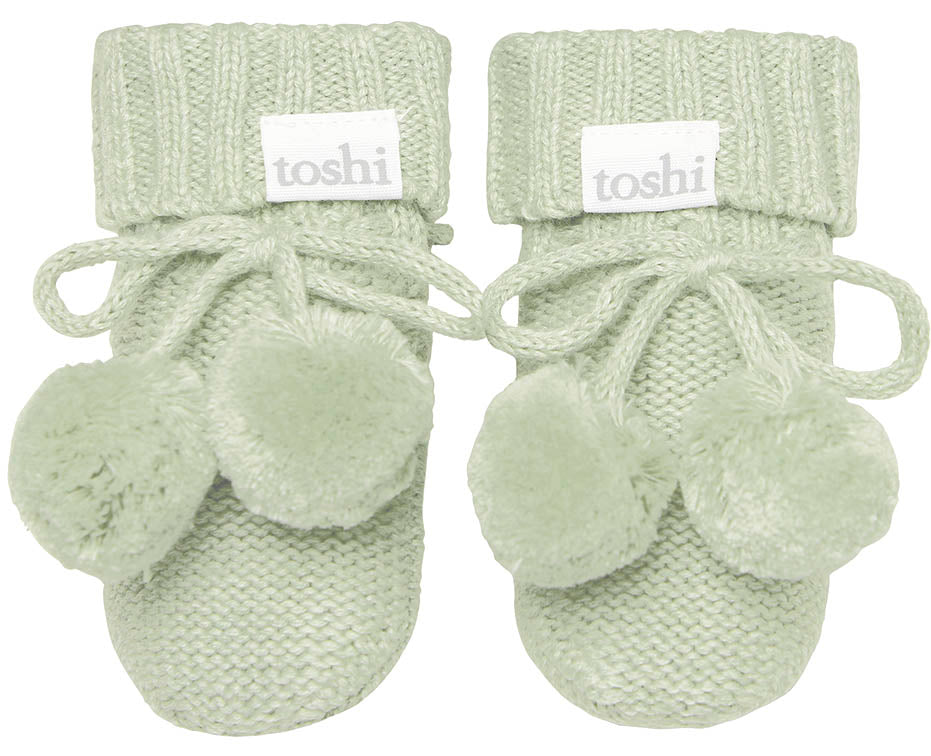 Organic Booties Toshi Marley - Newborn 000