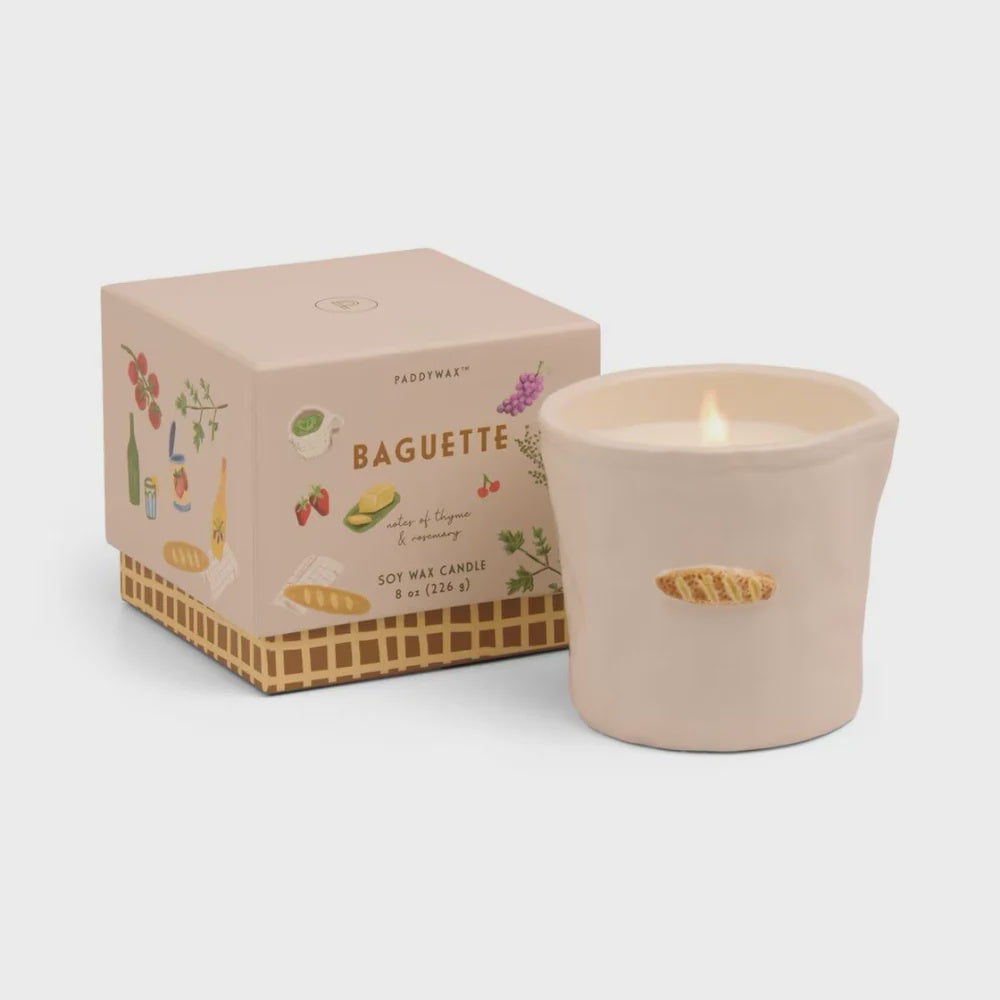 Boxed Candle - French Baguette -  Rosemary Thyme