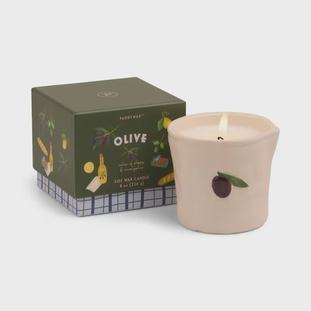 Boxed Candle - Olive - Fig &amp; Olive