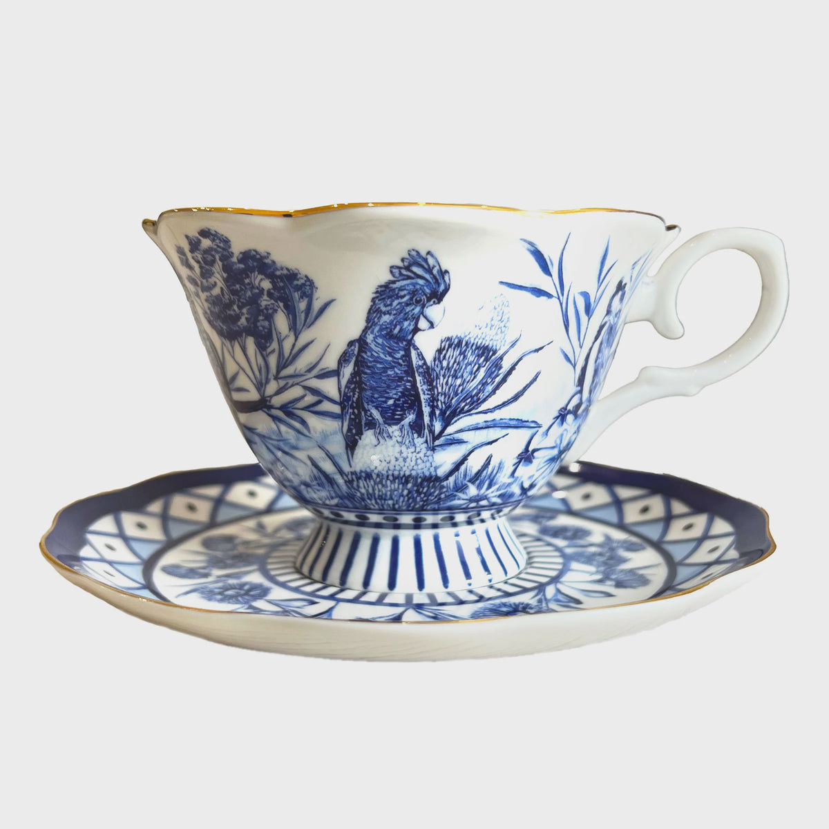 Tea Cup &amp; Saucer Dynasty Of Nature