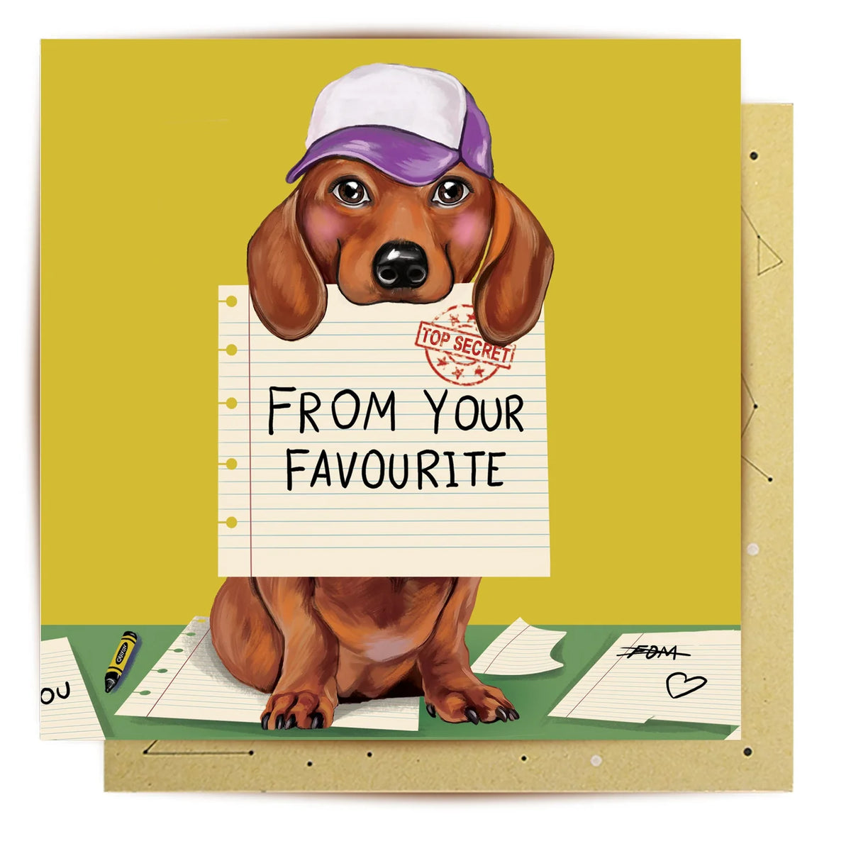 From Favourite Child - Greeting Card