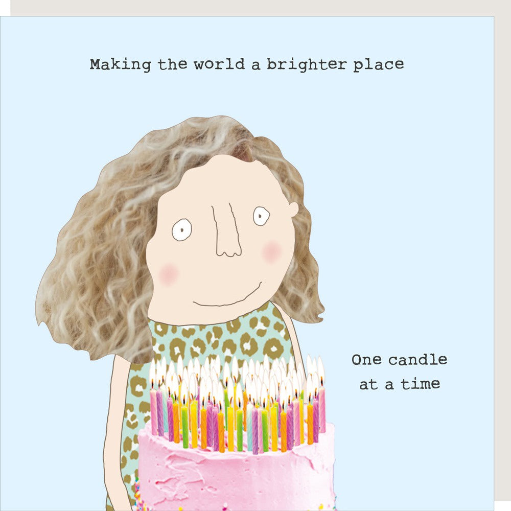 One Candle at a time - Greeting Card