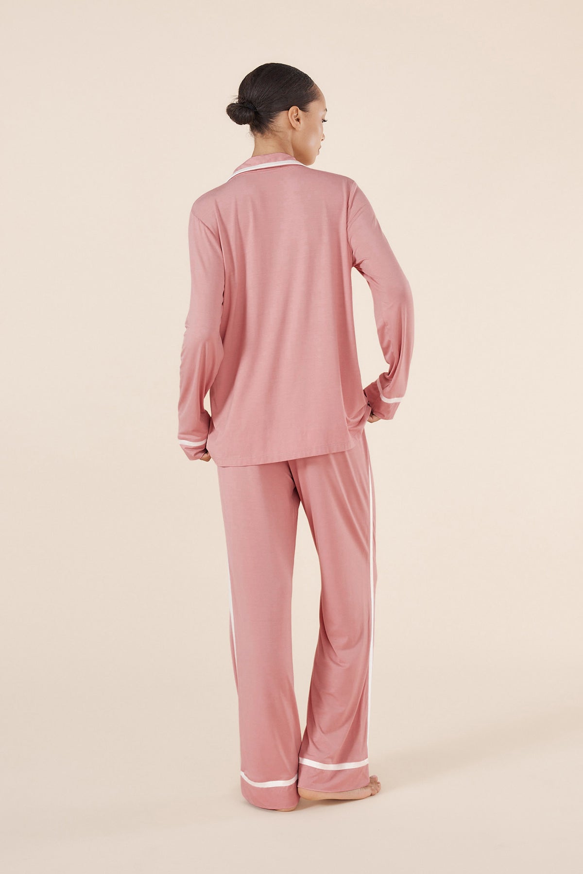 Grace  Pink Bamboo PJ Set