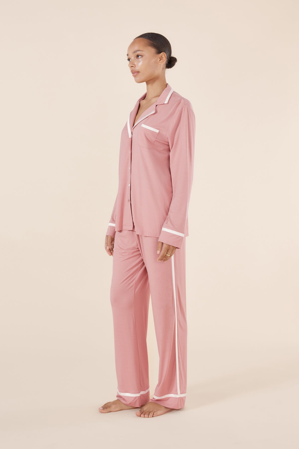 Grace  Pink Bamboo PJ Set