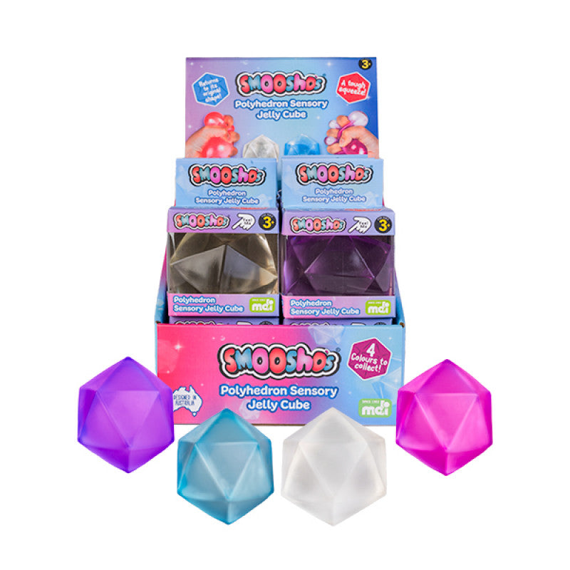 SMOOSHOS Polyhendron JELLY CUBE