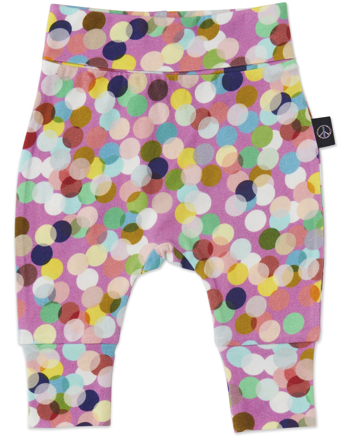 Confetti Pink Organic Drop Pant