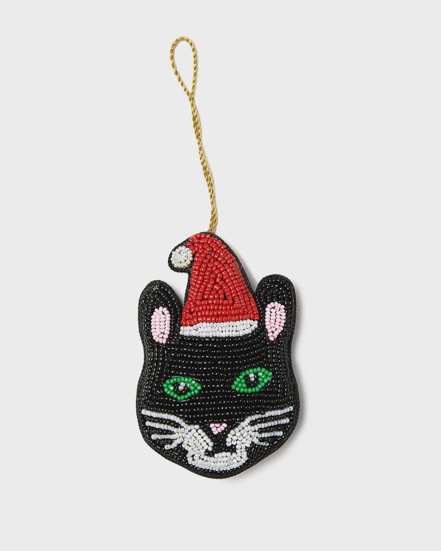 Cat Santa Decoration