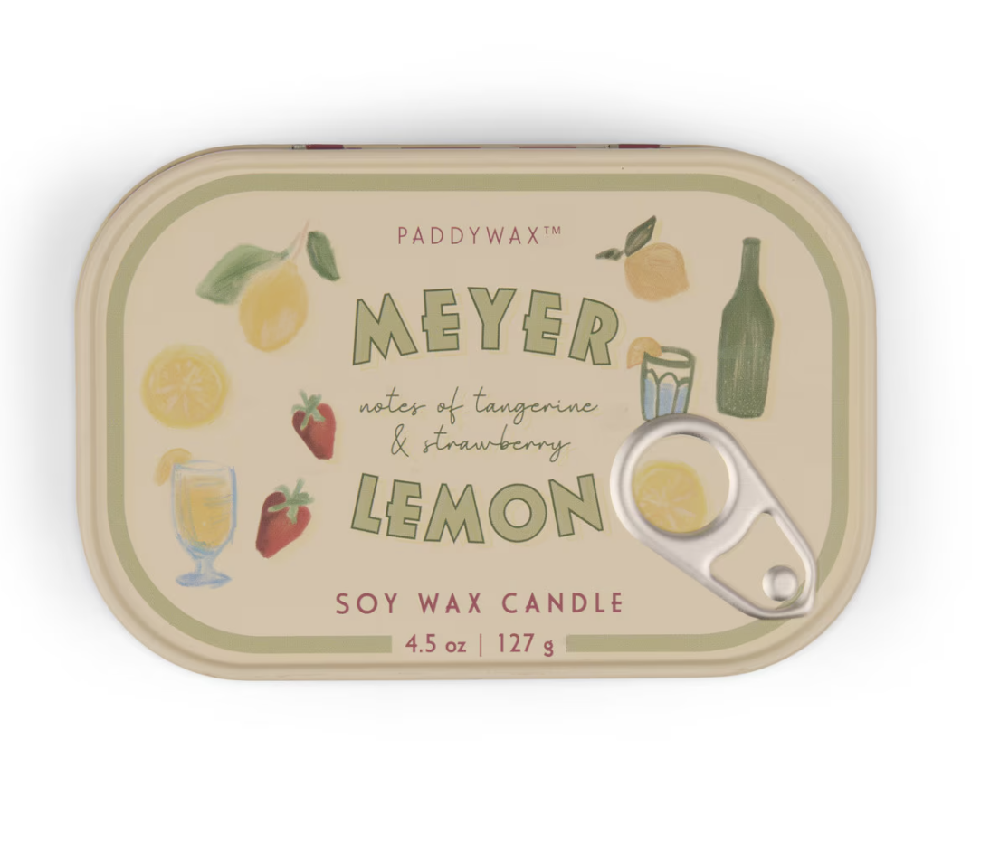 Bistro Tin Candle - Myer Lemon