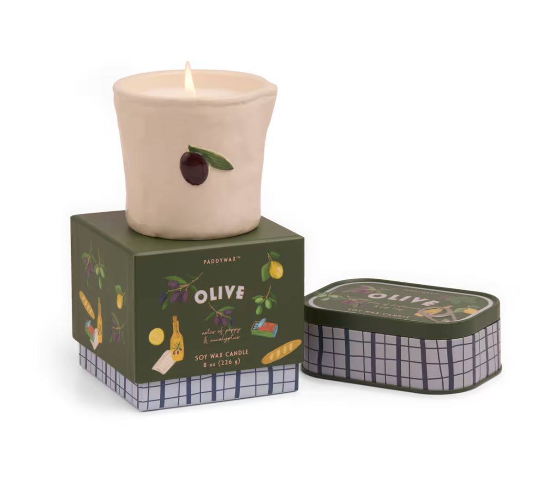 Bistro Tin Candle - Olives