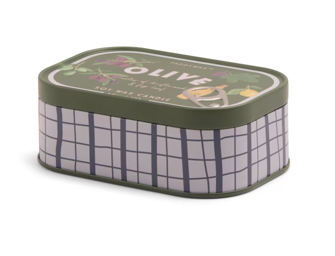 Bistro Tin Candle - Olives