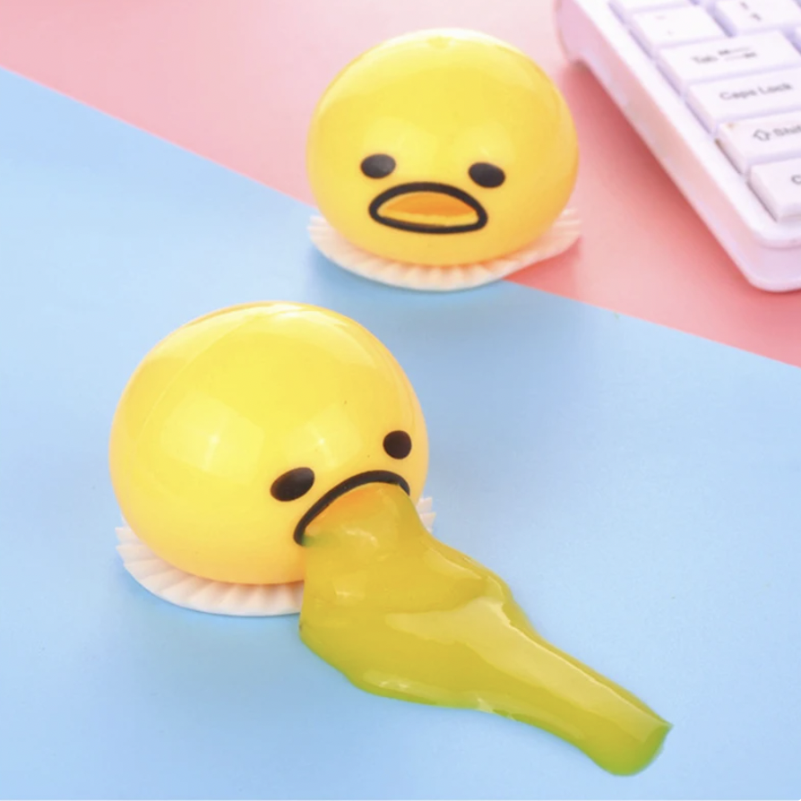 Puking Egg Stress Ball