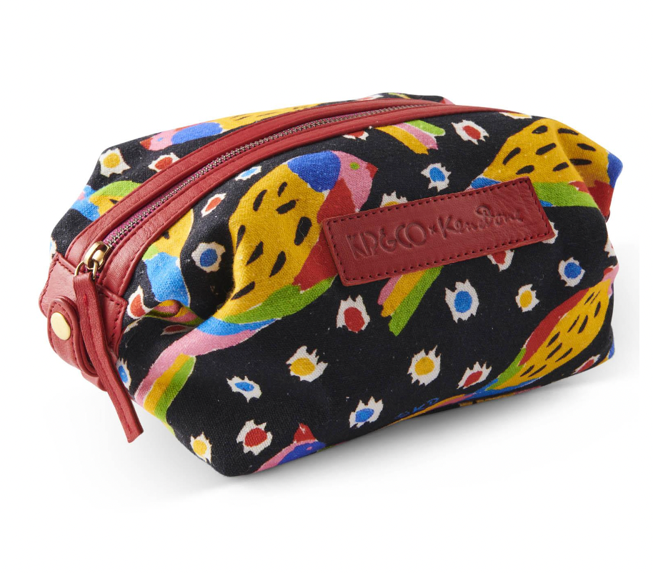 Kip&amp;Co X Ken Done Parrot Party Toiletry Bag