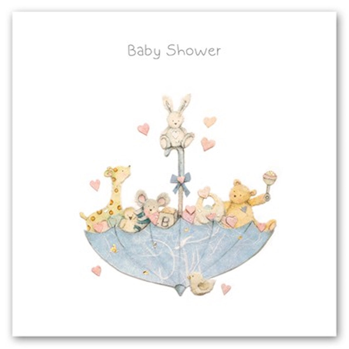 Baby Shower Animals - Greeting Card