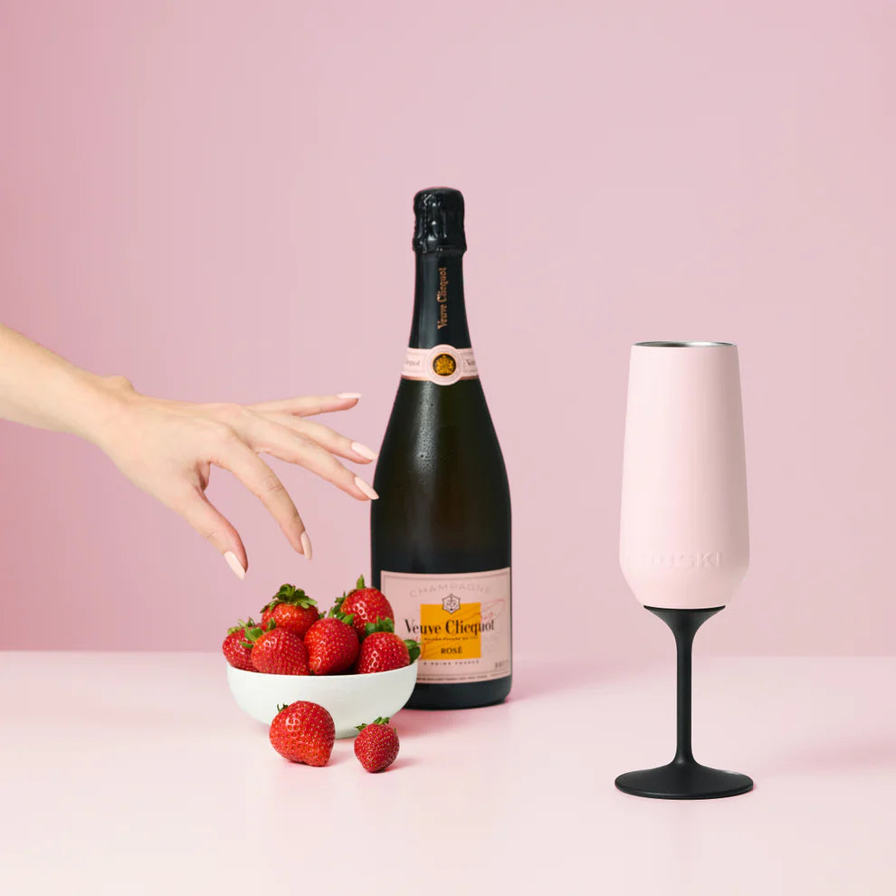 Huski Champagne Flute -  Powder Pink