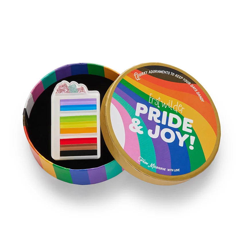 Slice of Pride Brooch