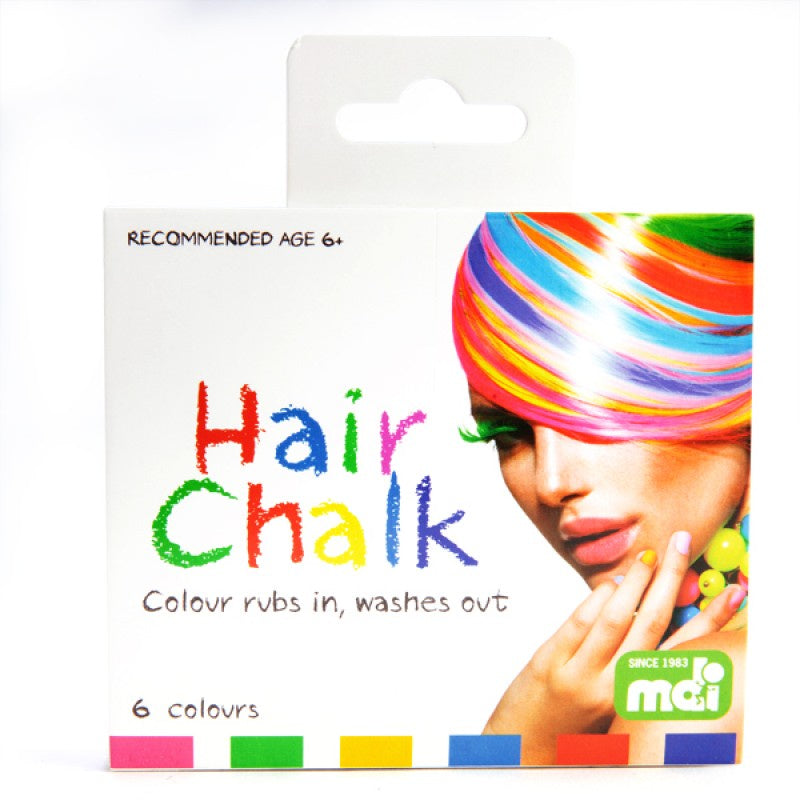 VIBRANT HAIR CHALK 6 COLOURS