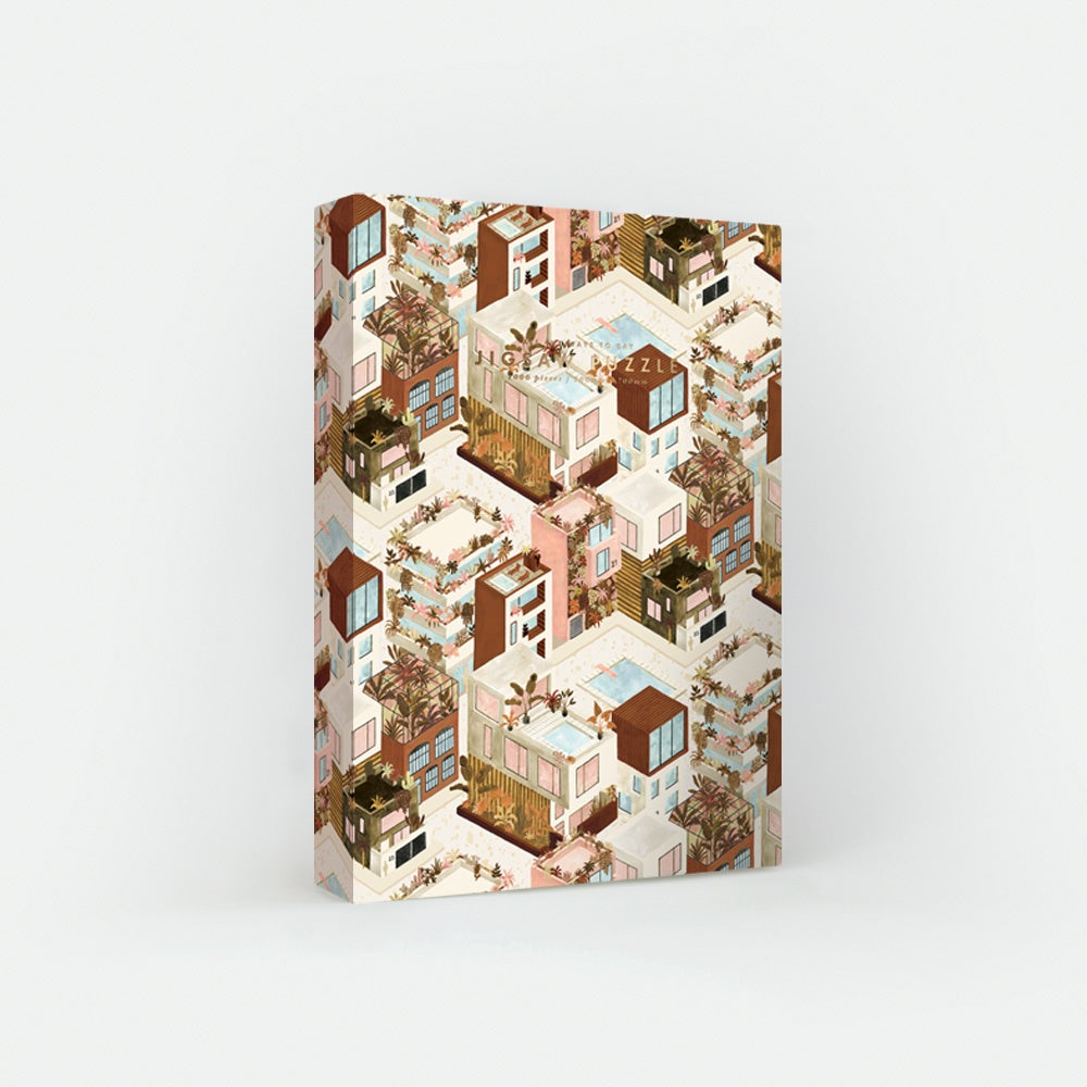 Puzzles - City Terracotta -1000 pce