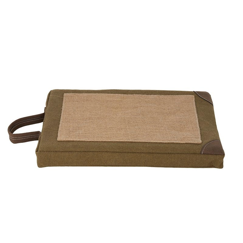 Herbert Canvas Kneeler Khaki