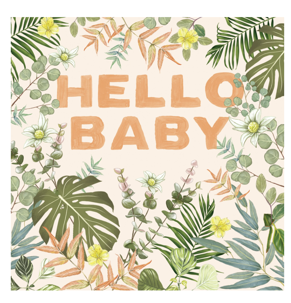 Hello Baby - Mini Card