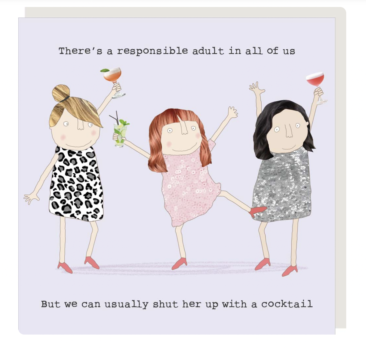 Responsible Girl -  Greeting Card