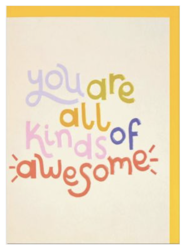 Awesome - Greeting Card