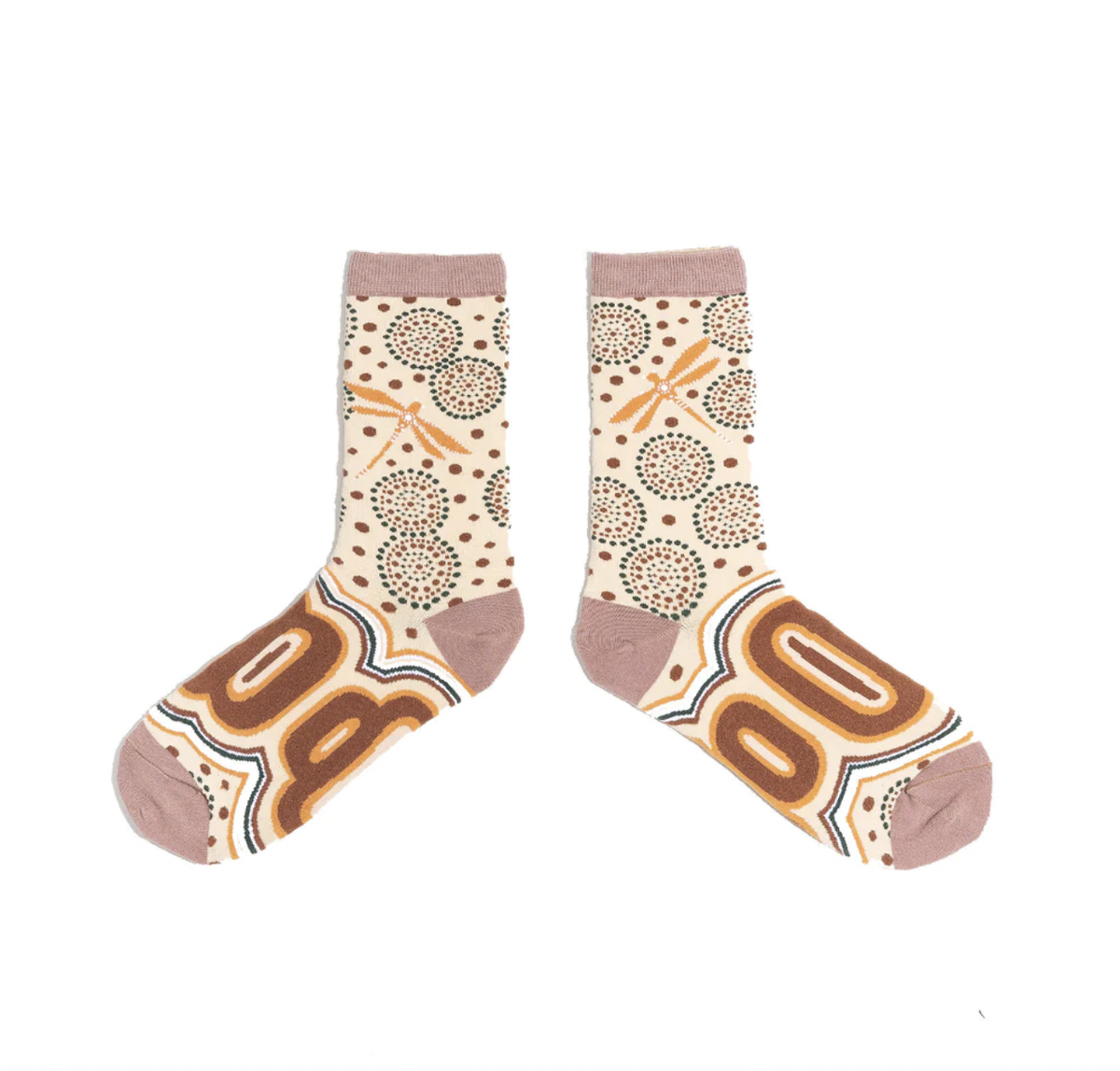 Dragonflies - &quot;Cultural Connection&quot; Socks