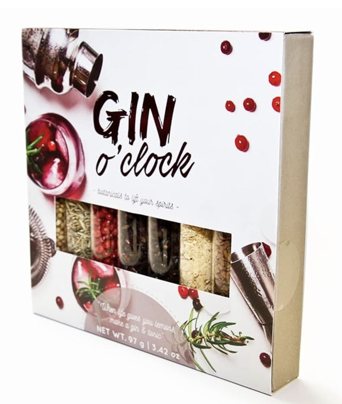 Gin O&#39;clock Tube Gift Set