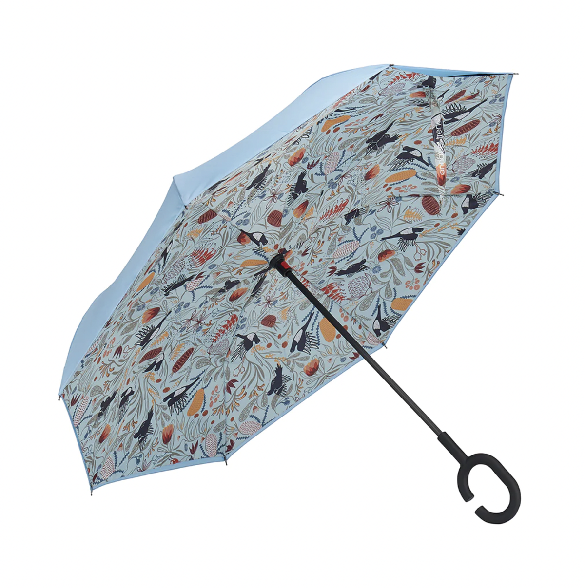 REVERSE UMBRELLA - MAGPIE FLORAL