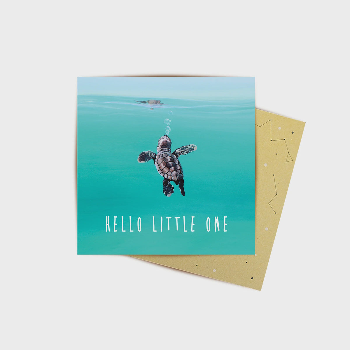 Hello Little One - Mini Greeting Card